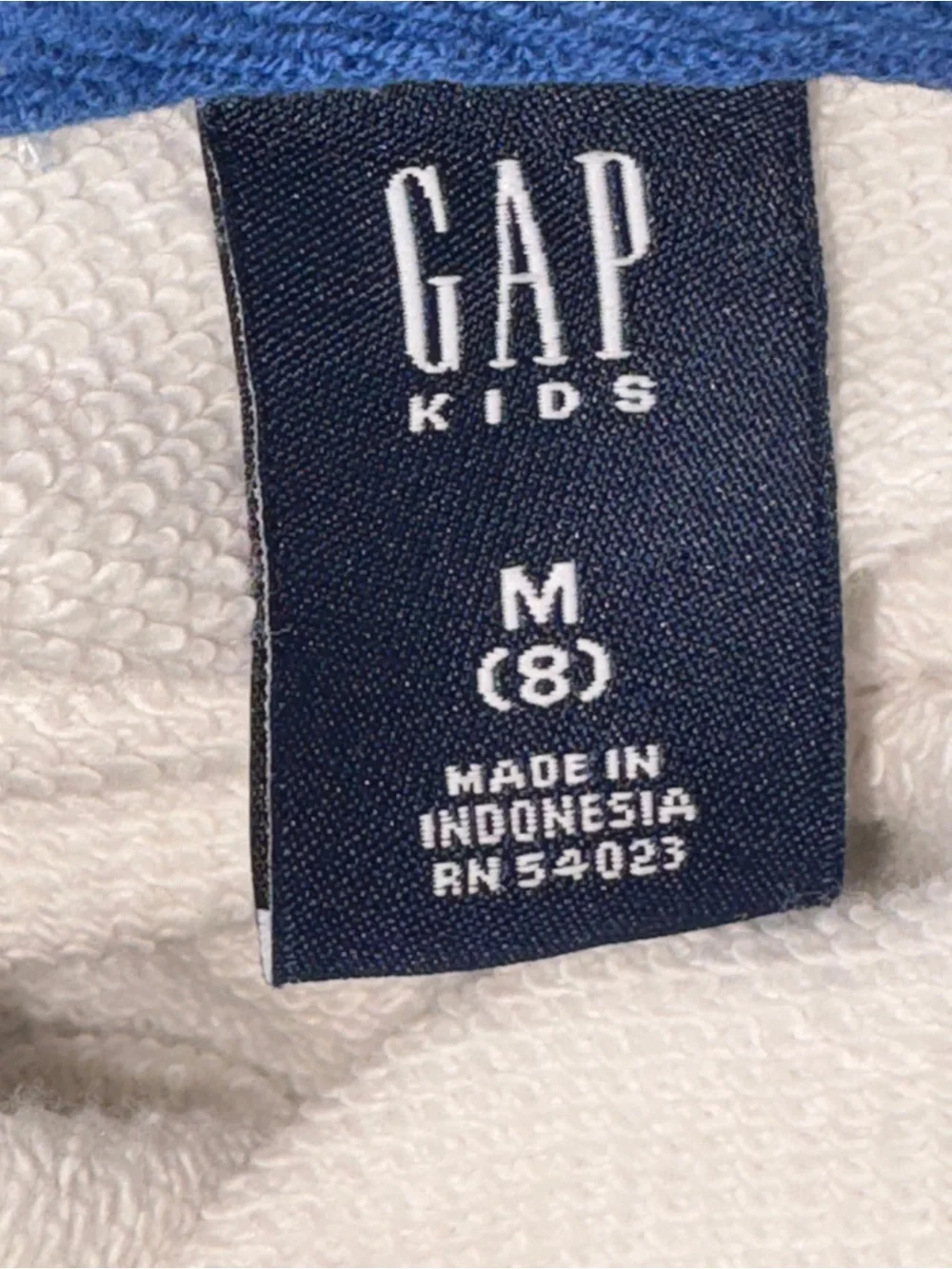 vintage GAP kids graphic hoodie sweatshirt boy's sz 8 EUC